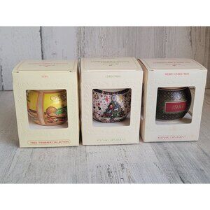 Hallmark ball vintage‎ ornament son merry Christmas set